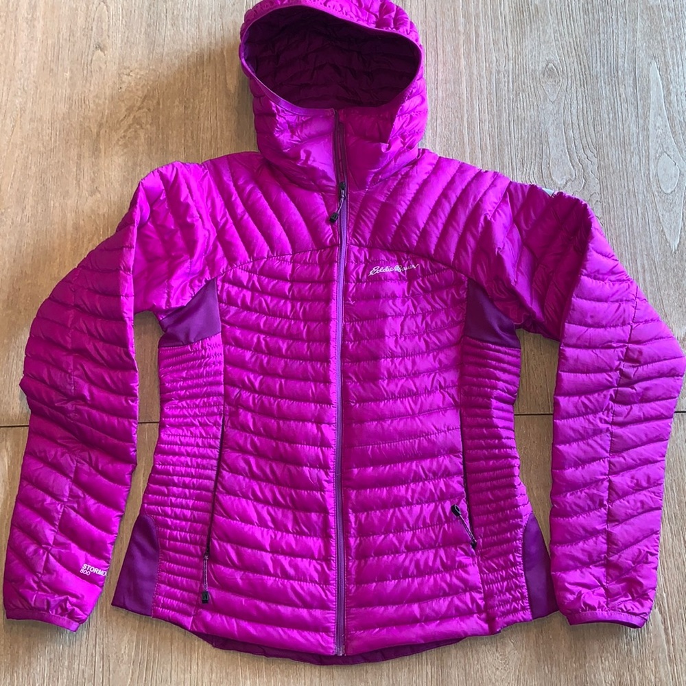 Beautiful Purple Eddie Bauer down jacket coat